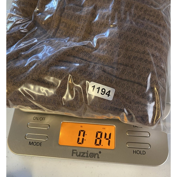 Maurices 24/7 Shirt Top Size Large Womens Thermal Waffle Weave Brown Boho Casual - Picture 9 of 9